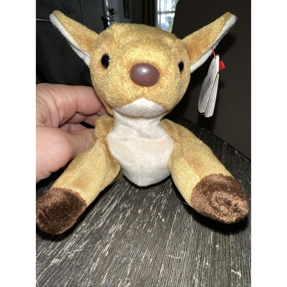 TY Whisper Beanie Baby Retired 1997 New